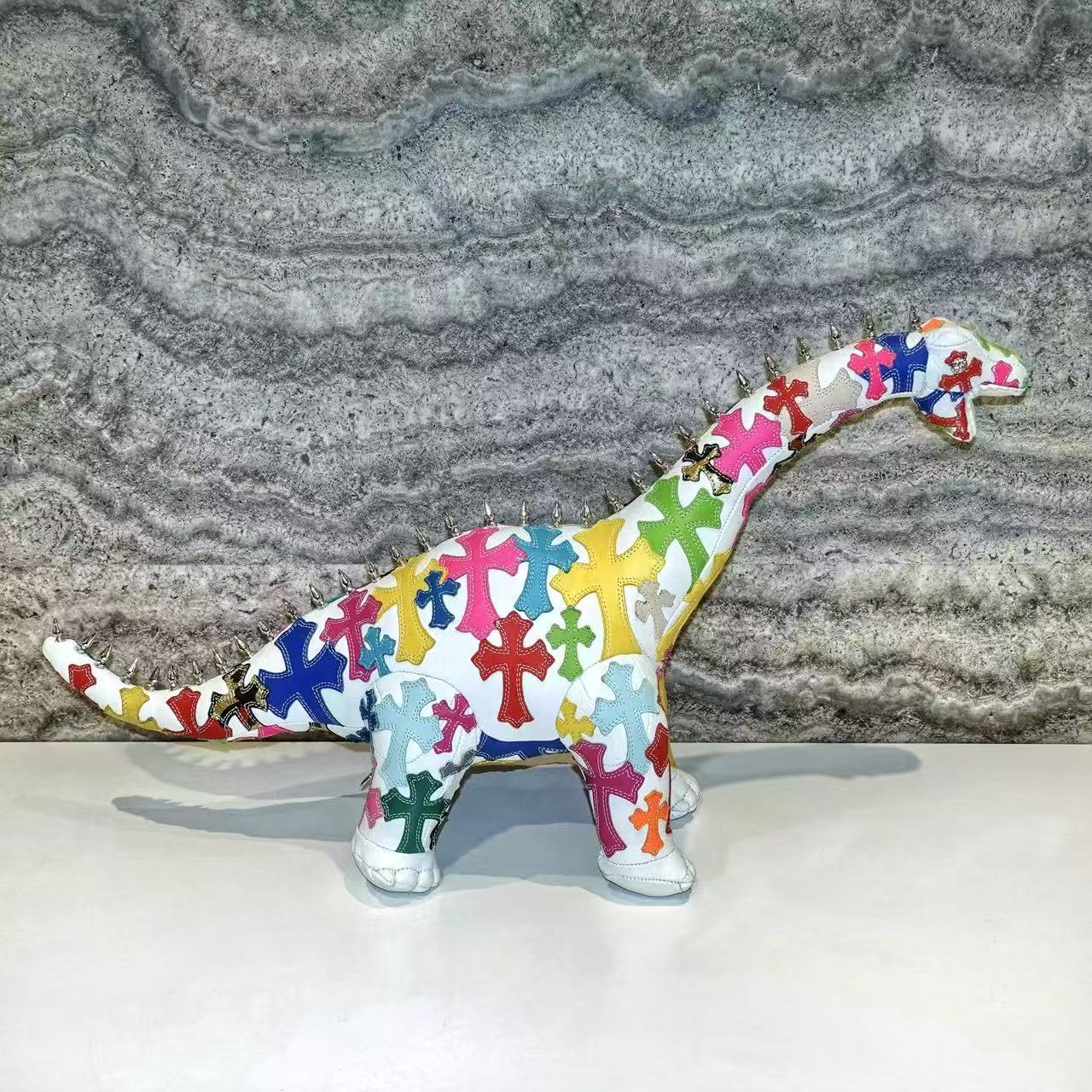 Chrome Hearts Dinosaur Ornaments In Gold