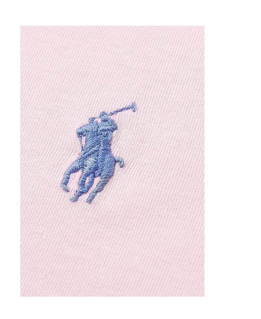 POLO RALPH LAUREN POLO RALPH LAUREN LOGO EMBROIDERED CREWNECK T-SHIRT