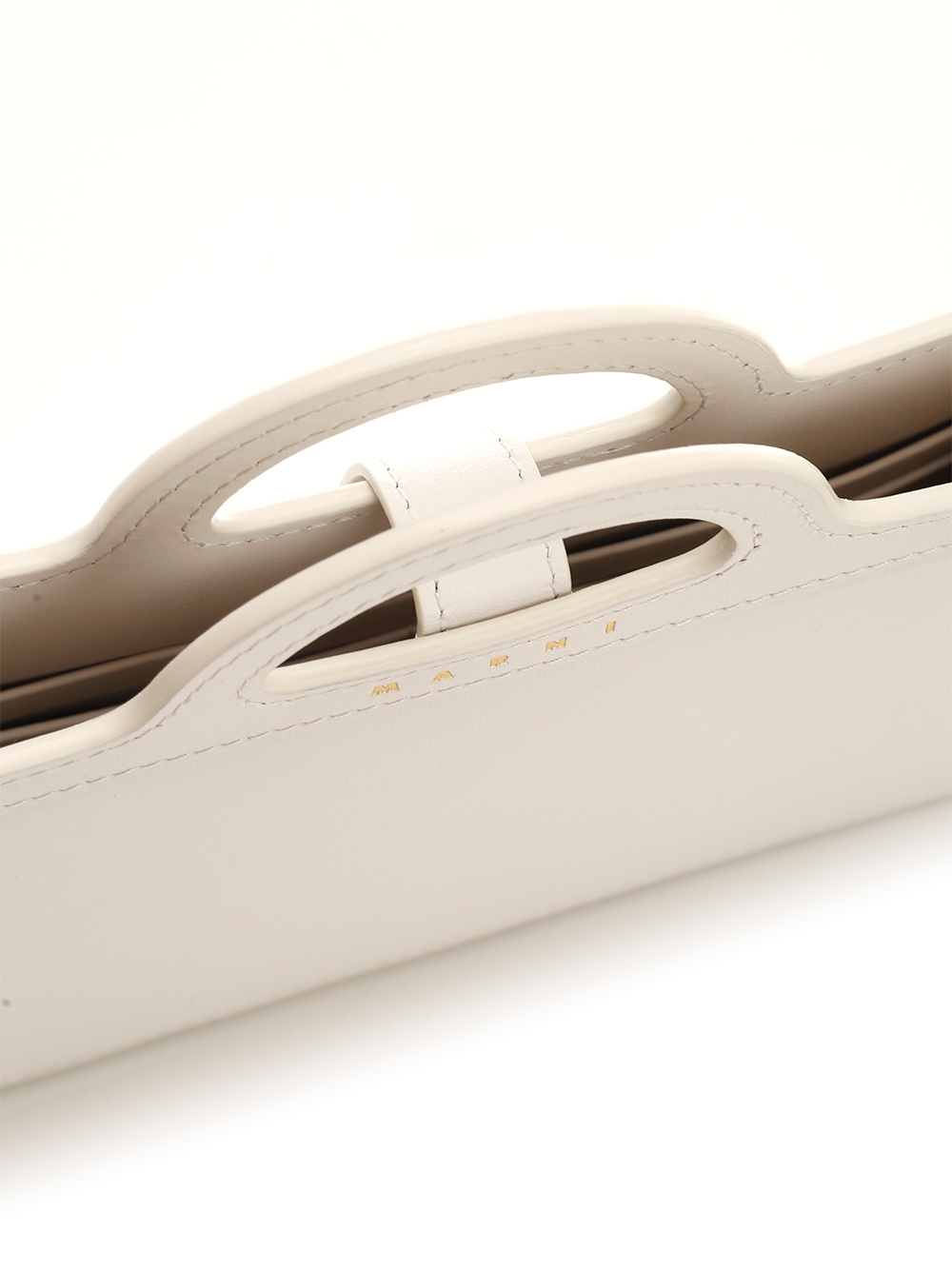 Shop Marni Tropicalia Long Leather Wallet In White
