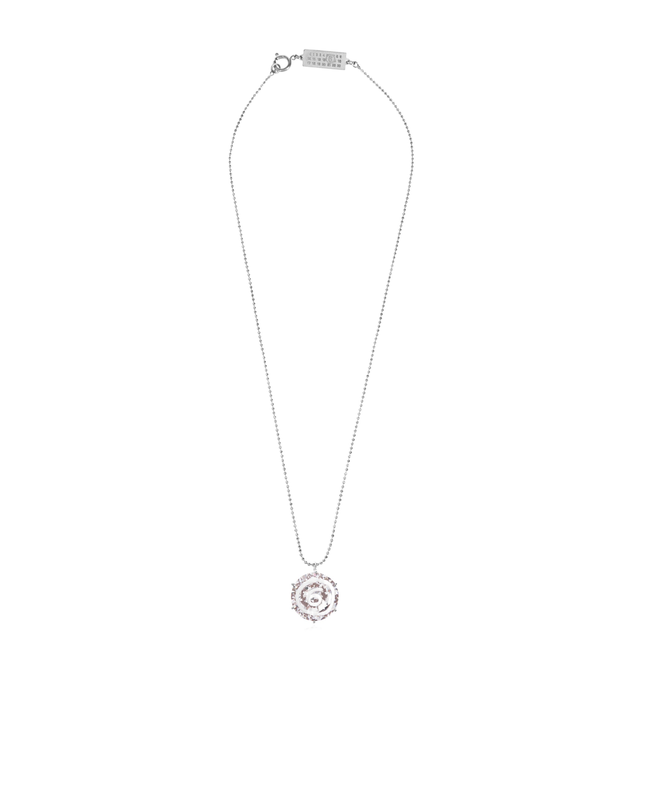 Mm6 Maison Margiela Swirl-pendant Necklace