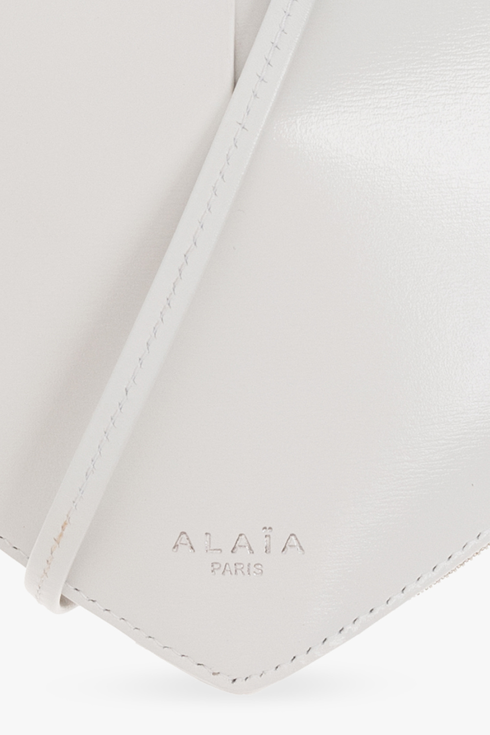 ALAÏA ZIPPERED SHOULDER BAG