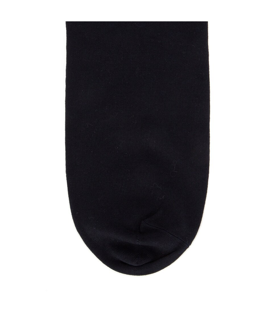 Thom Browne Athletic Mid Calf Socks In Black