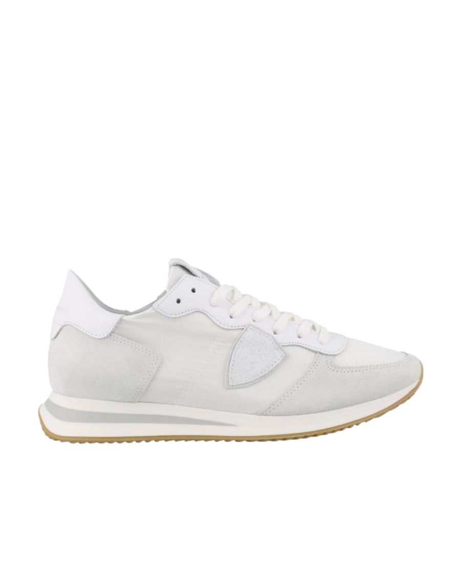 Philippe Model Tropez Panelled Low-top Sneakers In White