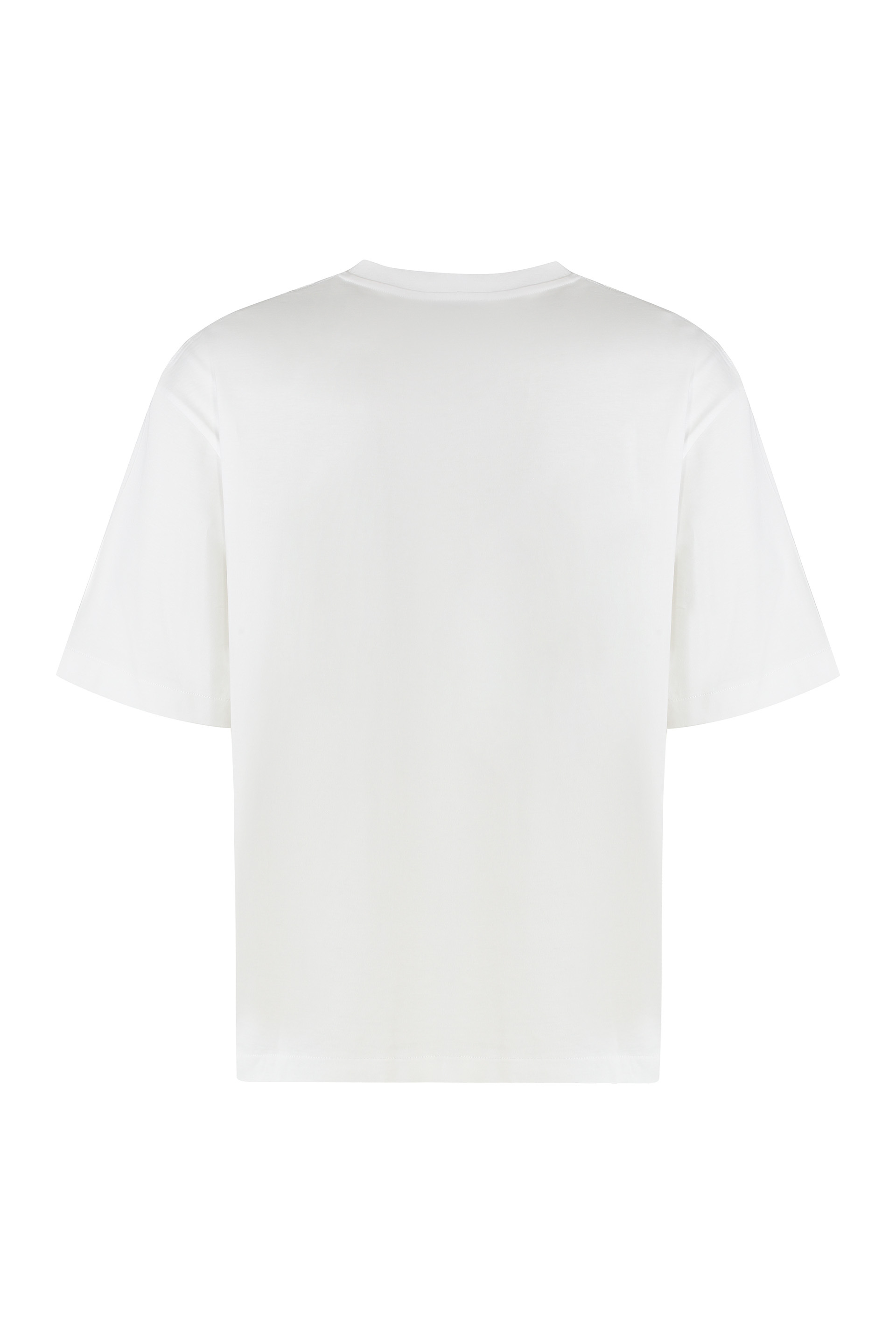 Off-white Bookish Flower Skate T-shirt In White