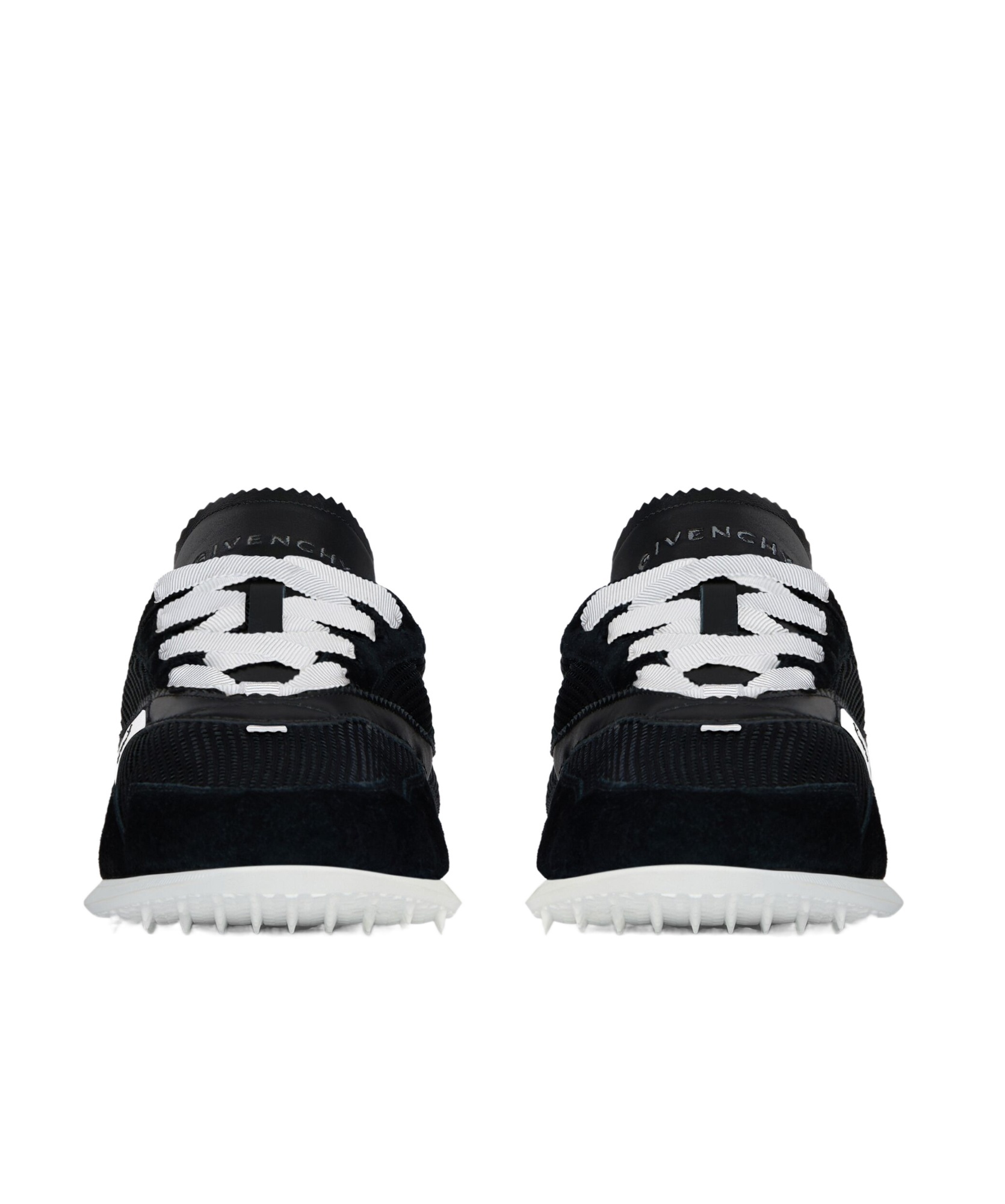 Givenchy Low-top Mesh Sneakers In Black
