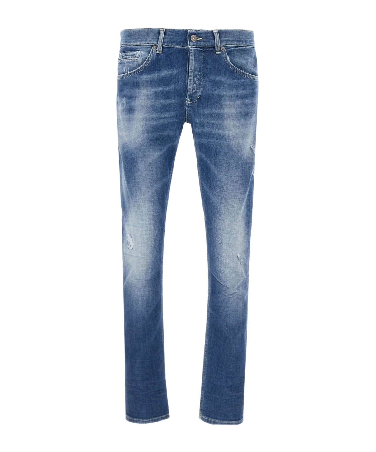 Dondup George Low-rise Skinny Jeans In Blue
