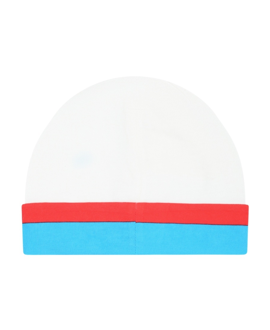 Gucci Web-stripe Trim Beanie In White