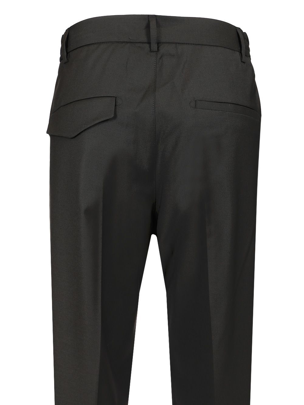 Tagliatore Garcon Con Elastico Tela Trousers Black In Black