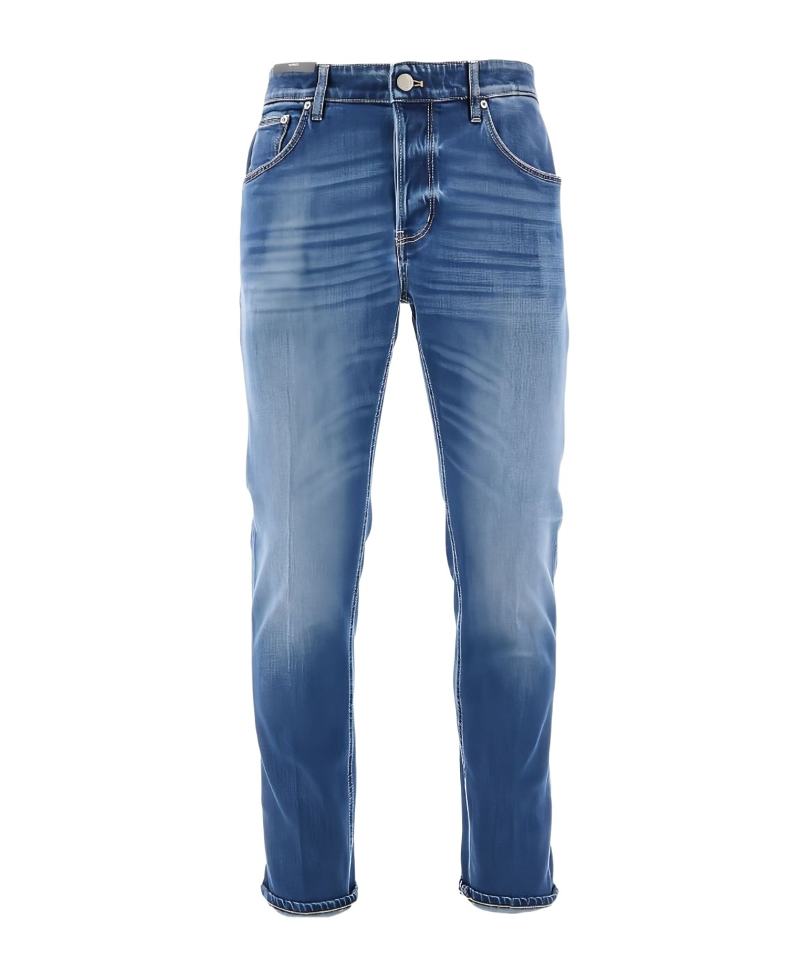 Pt Torino Slim Fit Jeans In Blue