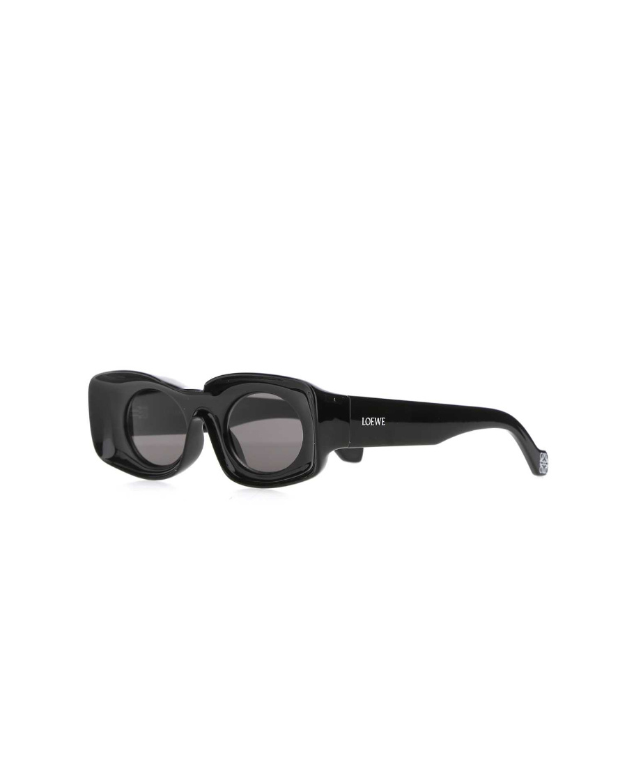 Loewe Rectangular Frame Sunglasses In Black