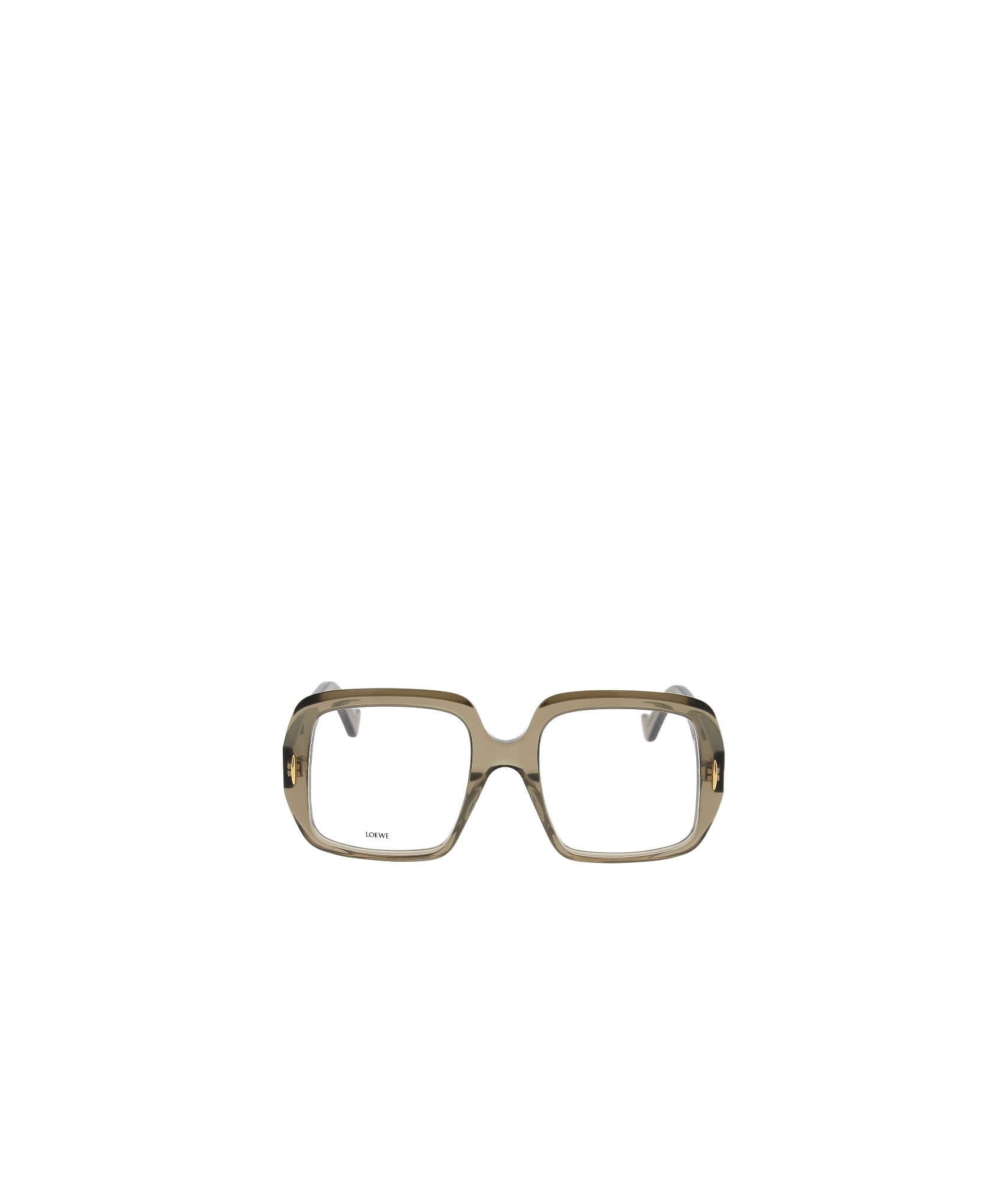 Loewe Square-frame Glasses In Nude