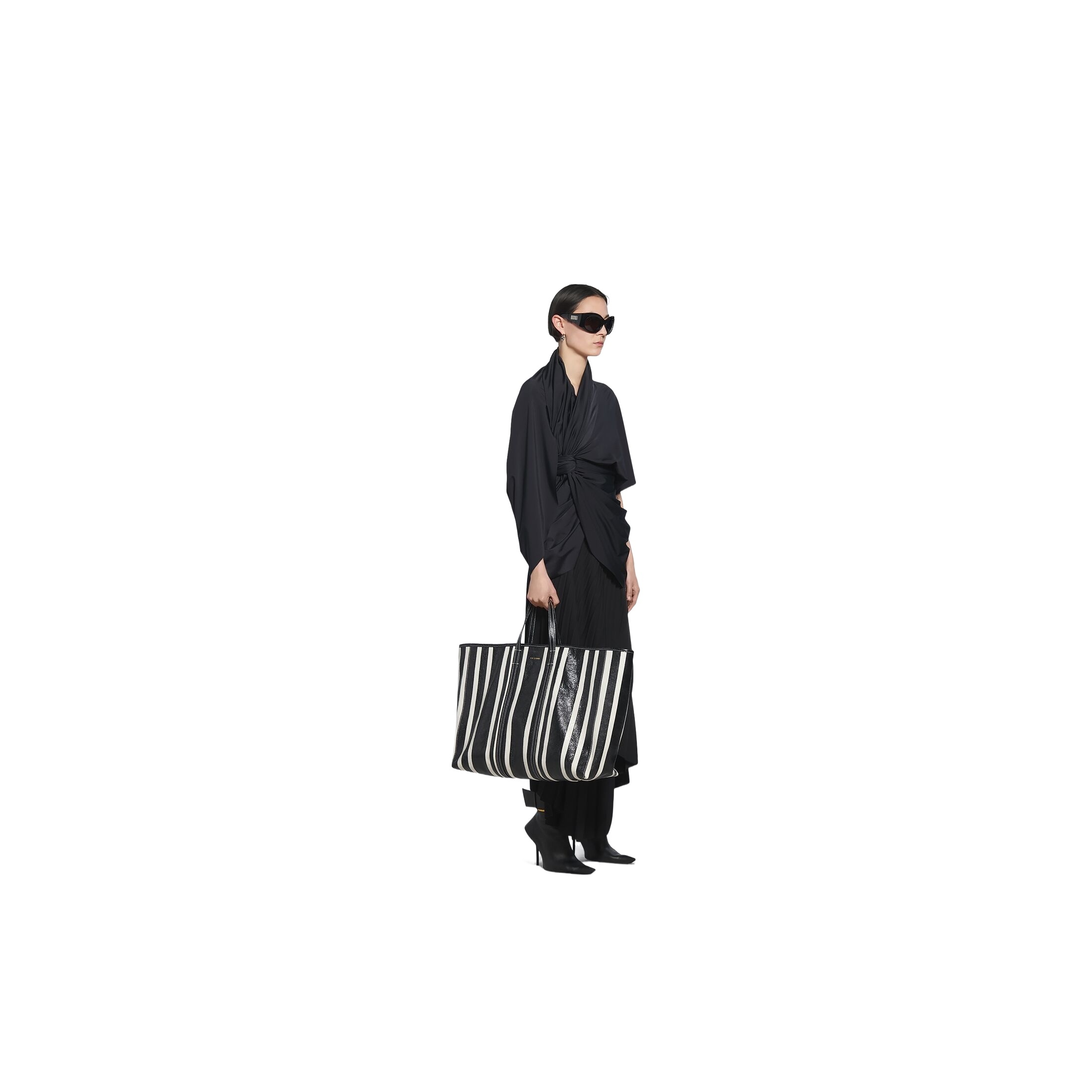 Balenciaga Barbes East-west Large Shopper Bag In Multi