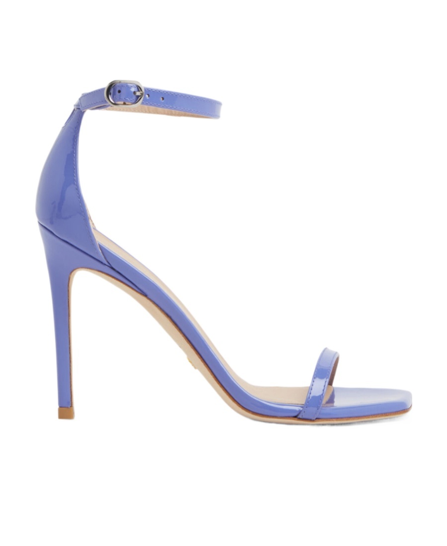 Stuart Weitzman 105mm Patent Leather Sandals