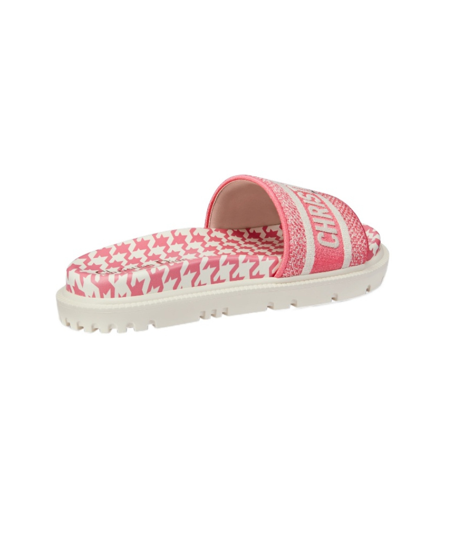Dior Dway Flip Flops In Nude