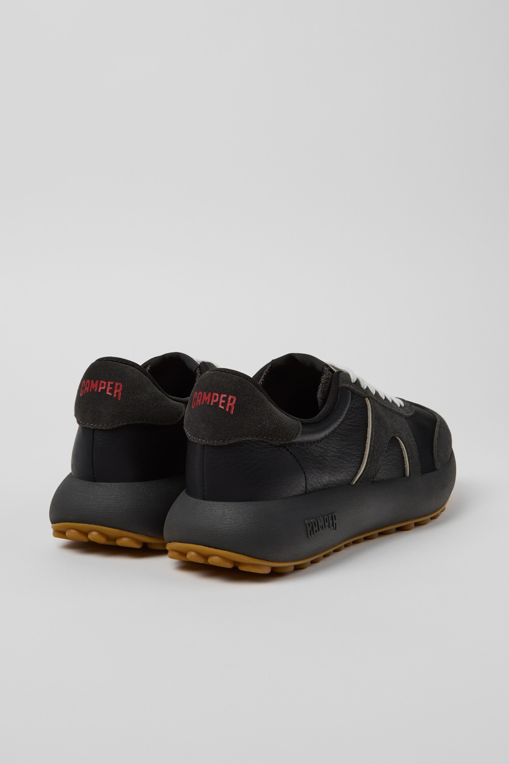 Camper Round-toe Sneakers In Black
