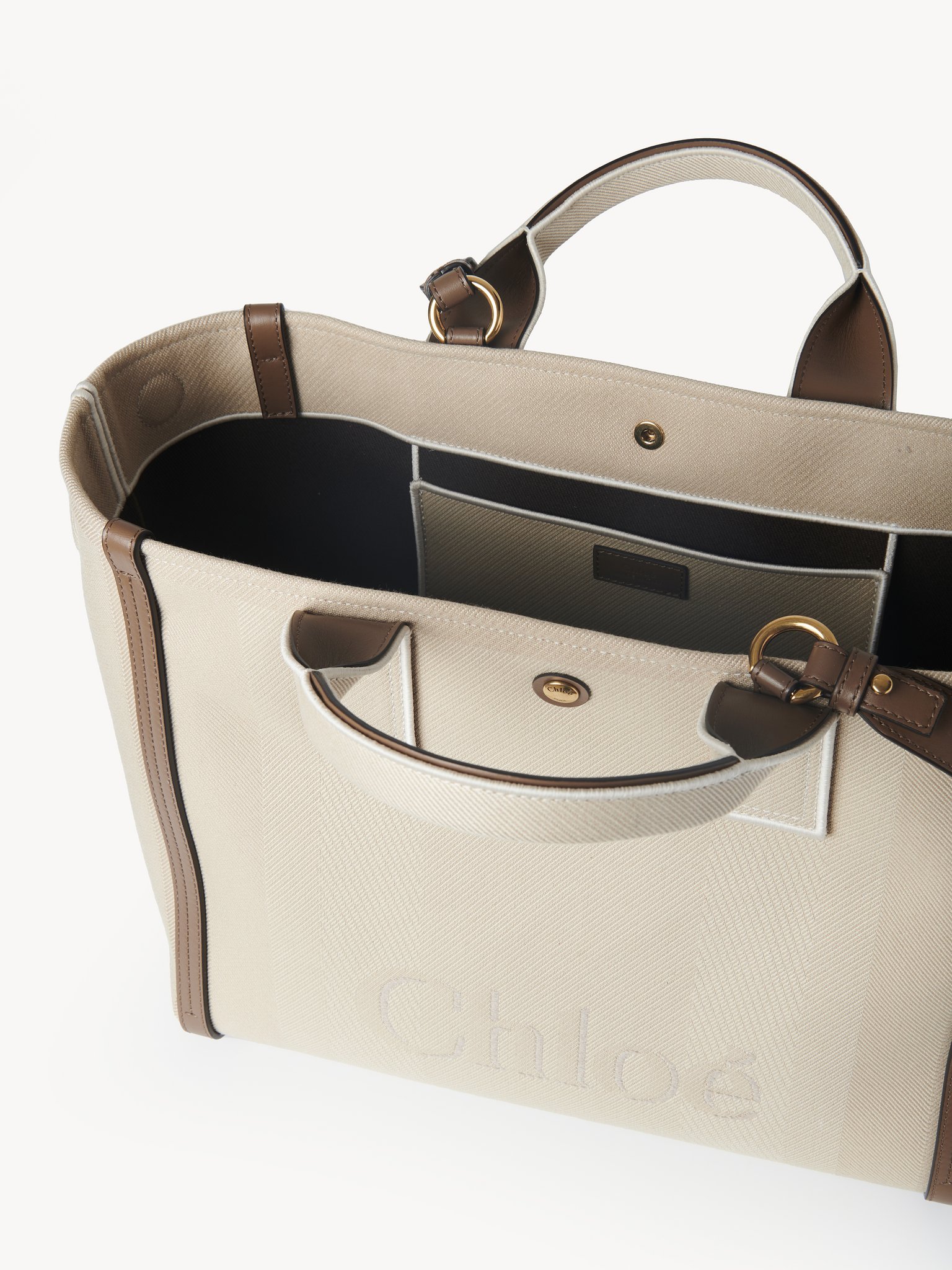 CHLOÉ LARGE CARRY TOTE BAG 