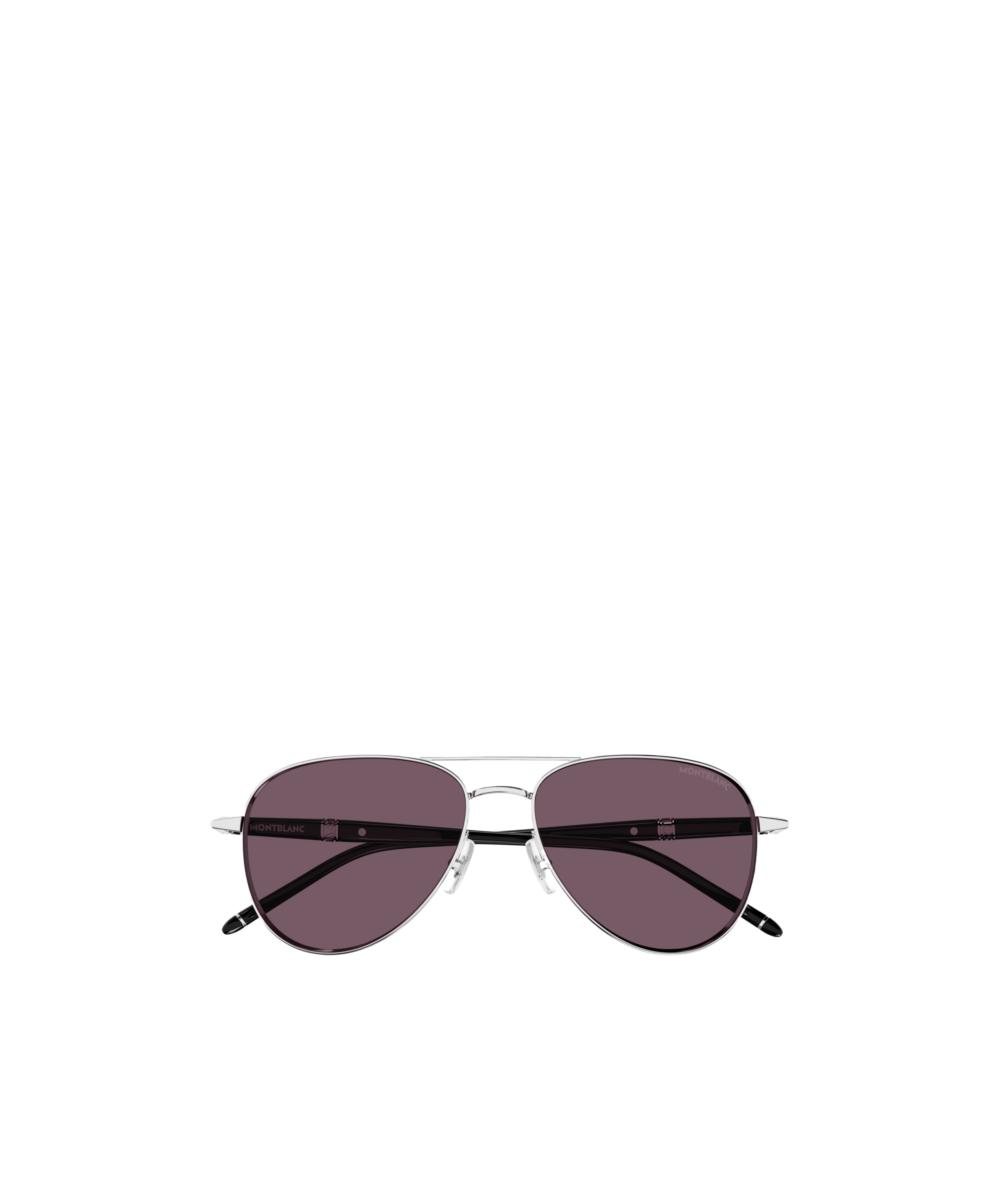 Montblanc Pilot-frame Sunglasses In Purple