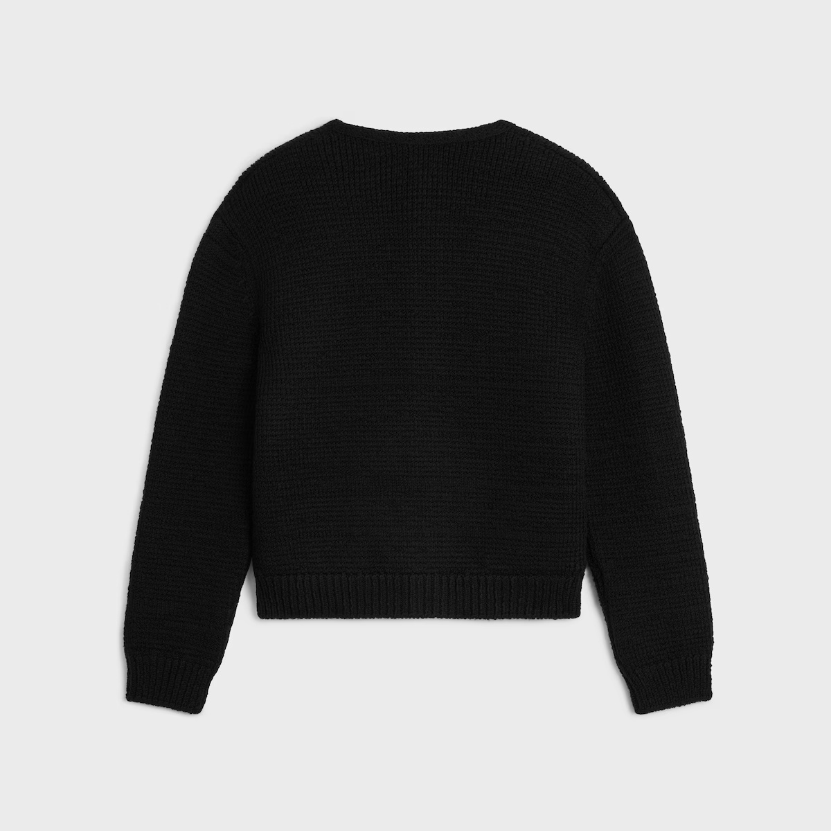 Celine Cardigan In Wool In Black