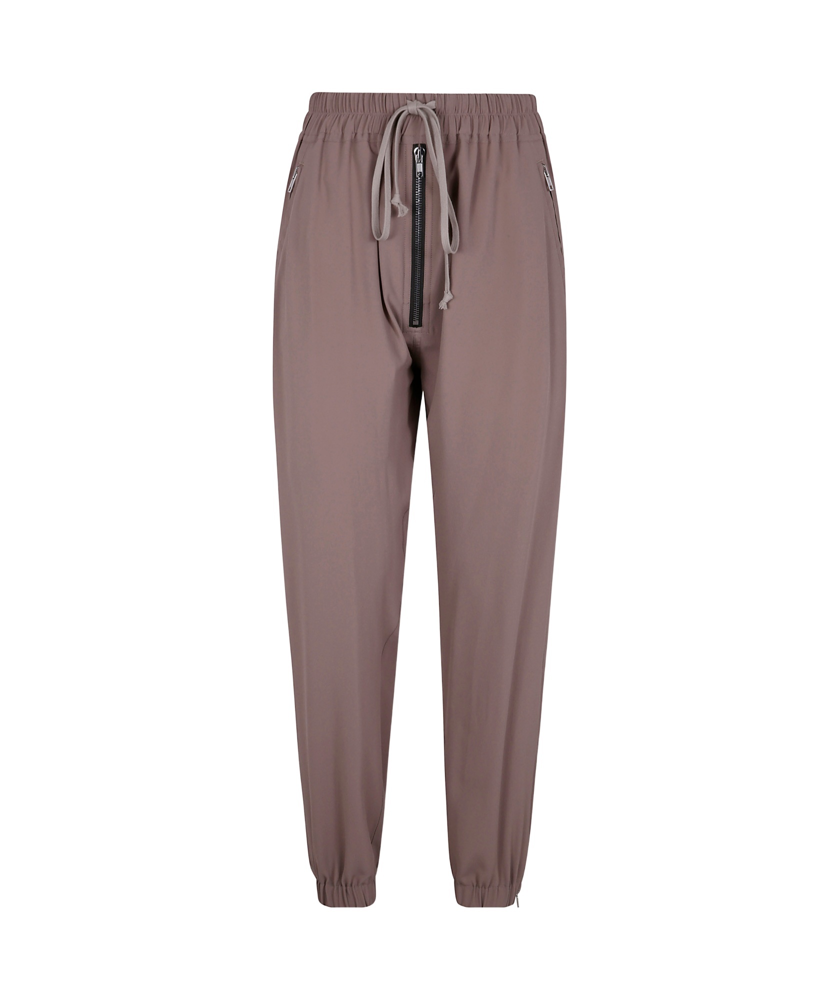 Rick Owens Drawstring Casual Pants In Gray