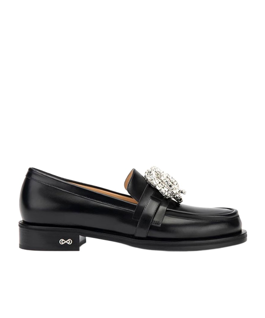 Mach&mach Mach & Mach Galaxy Loafer In Black