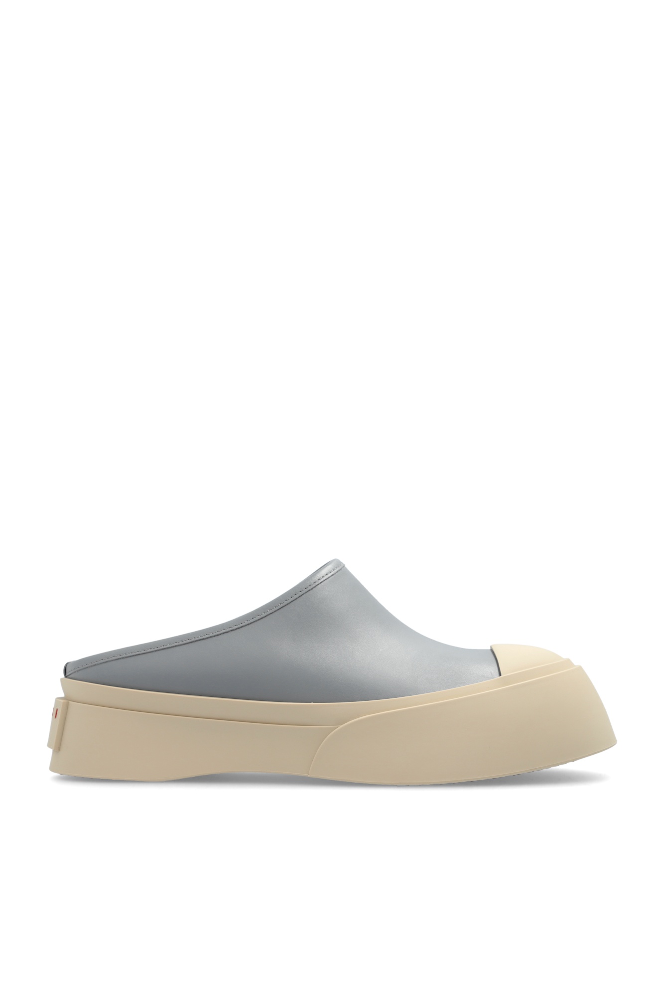 Marni Platform Clog Sneakers Dolphin In Nude