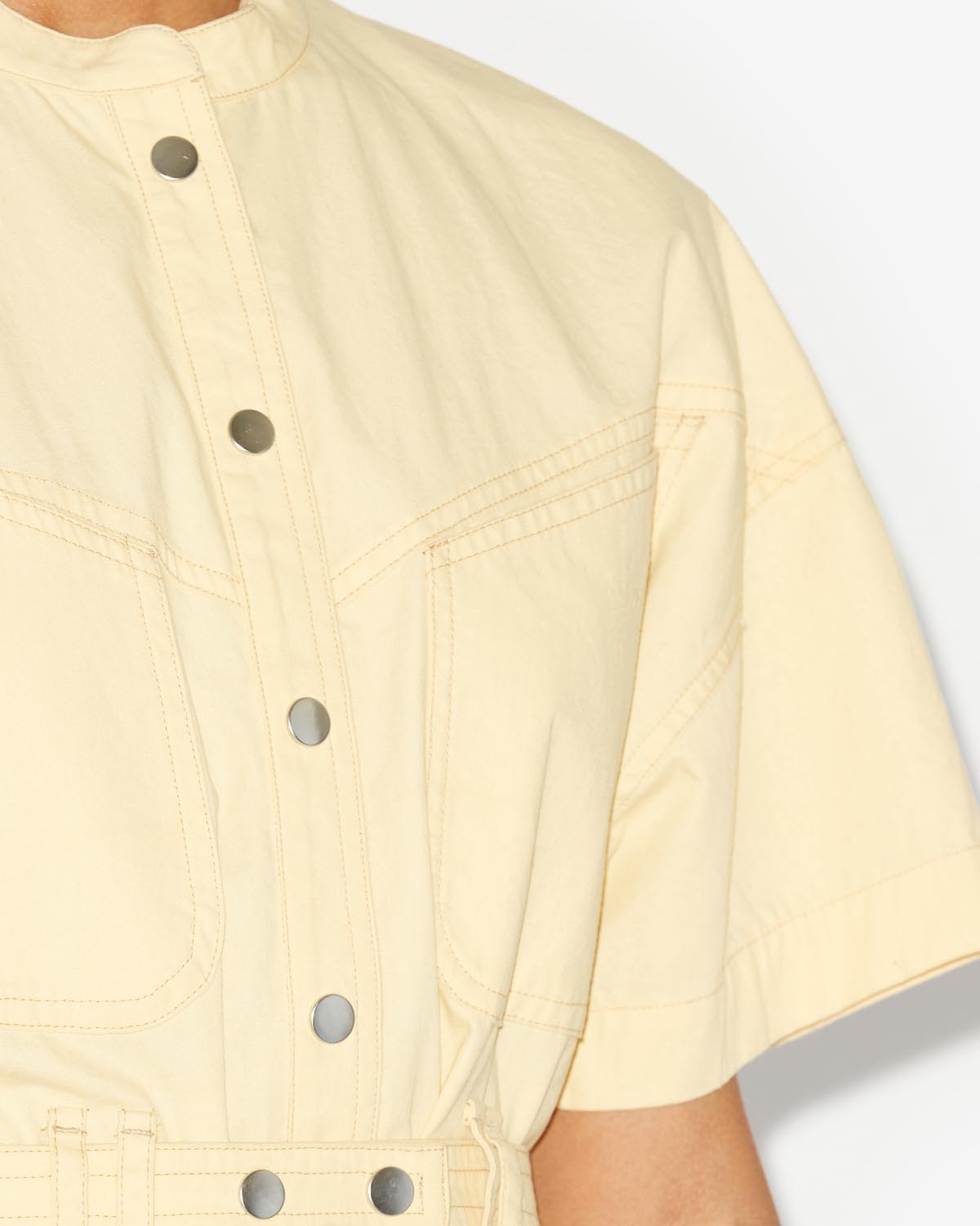 Shop Isabel Marant Étoile Kiara Overall In Nude