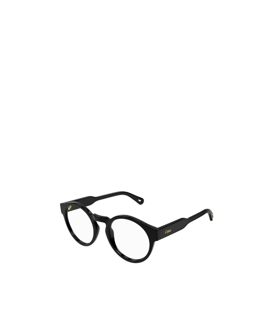 Chloé Eyewear Oval Frame Glasses In Black