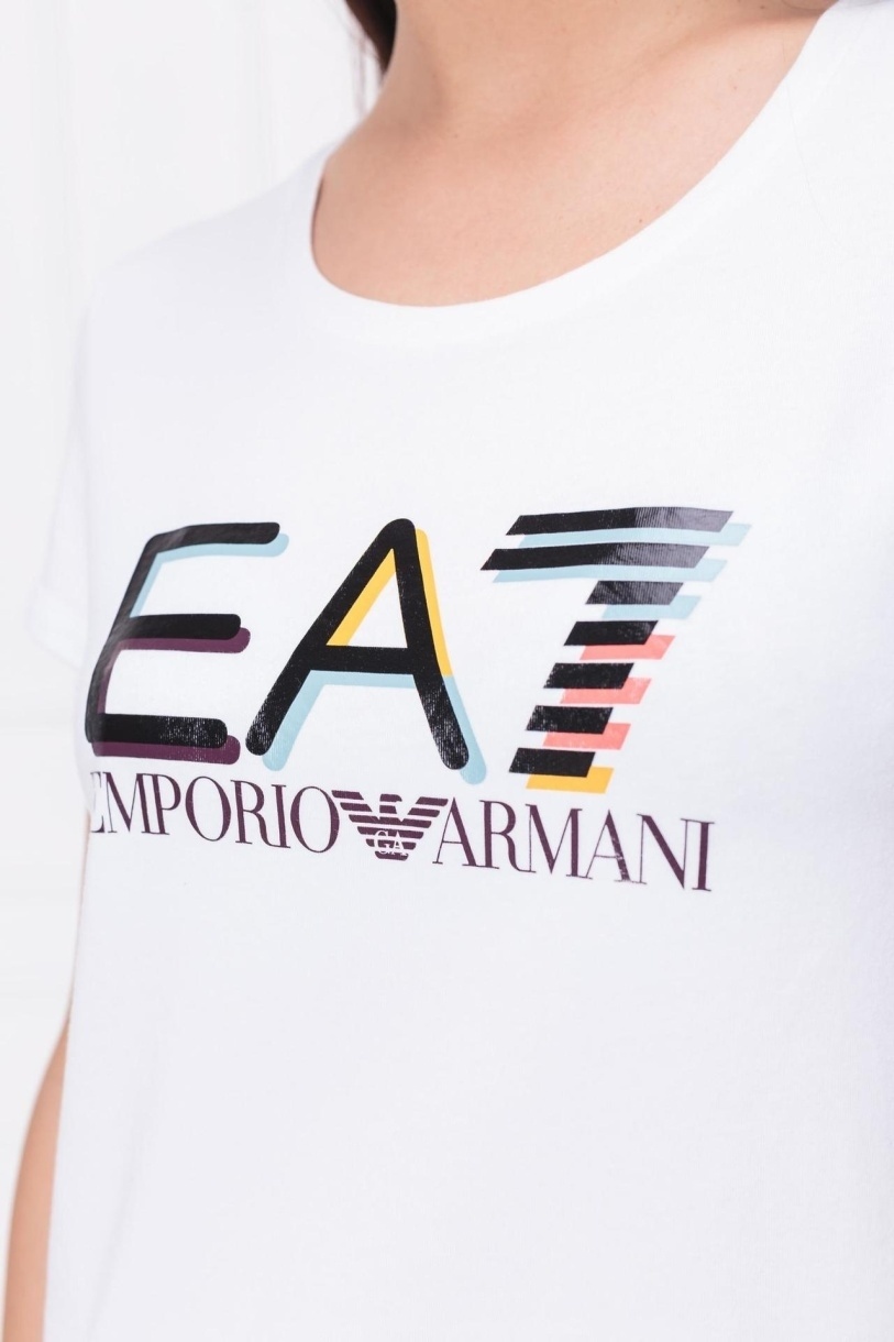 EA7 LOGO PRINTED T-SHIRT