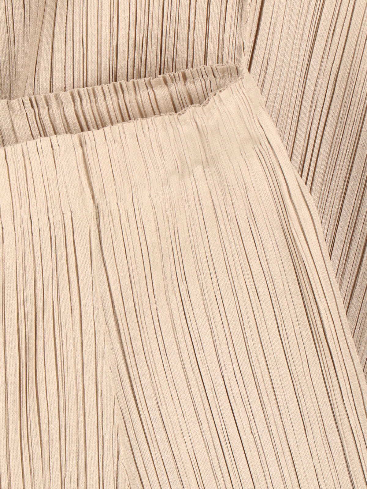 Issey Miyake Pleated Trousers In Brown