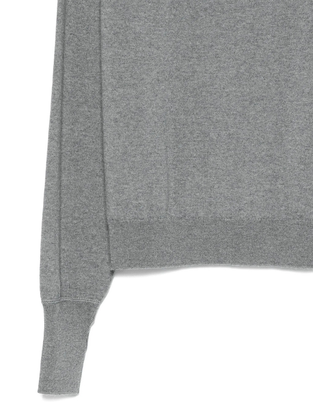 Eleventy Crew Neck Raglan Sleeve Sweater In Gray