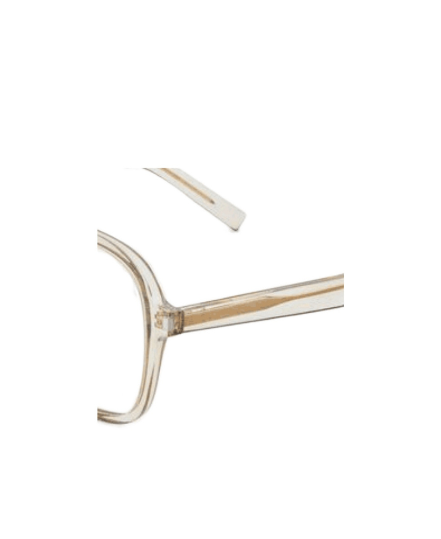 Saint Laurent Square-frame Pilot Glasses In White