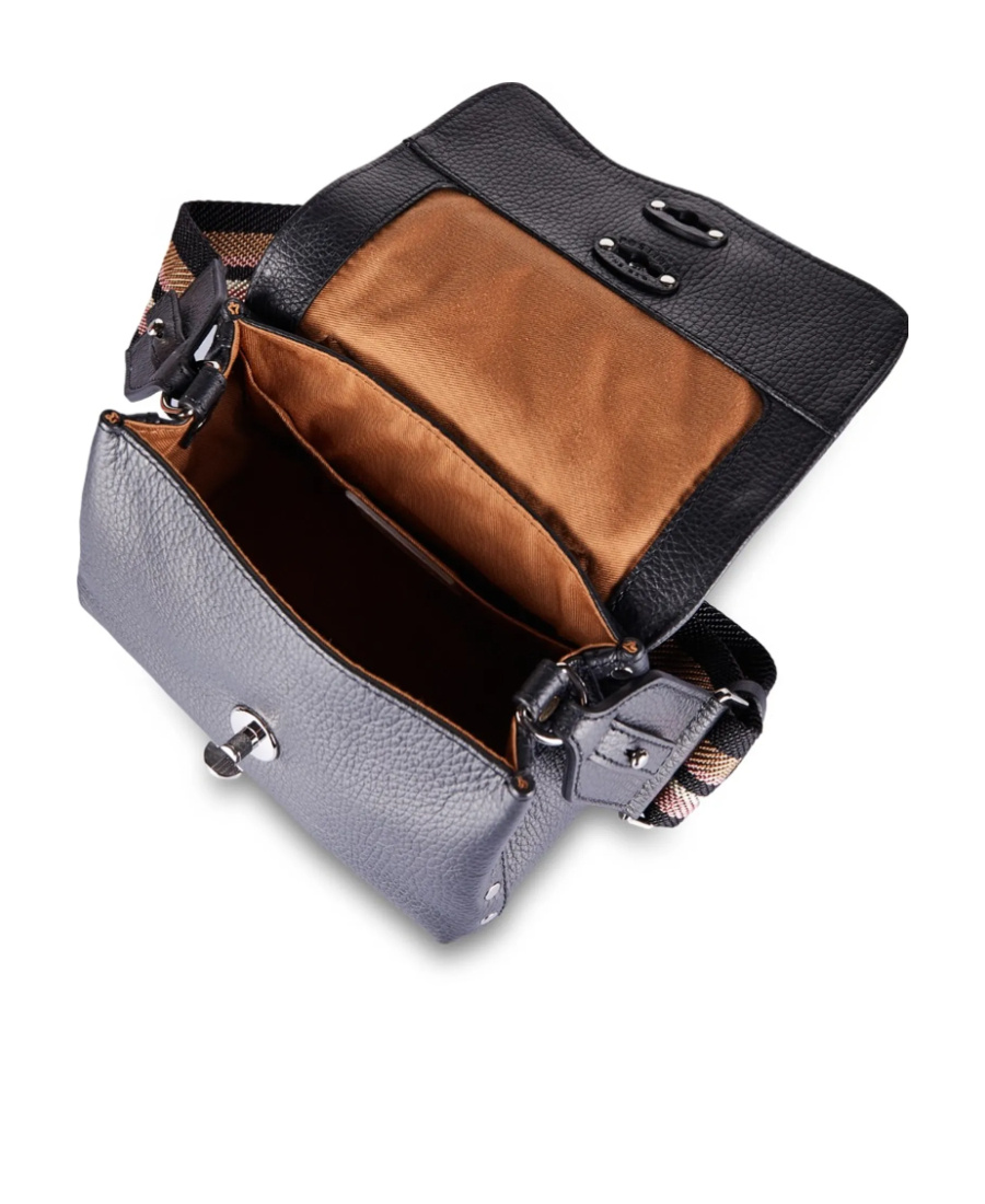 Zanellato Postina Foldover-top Mini Tote Bag In Blue