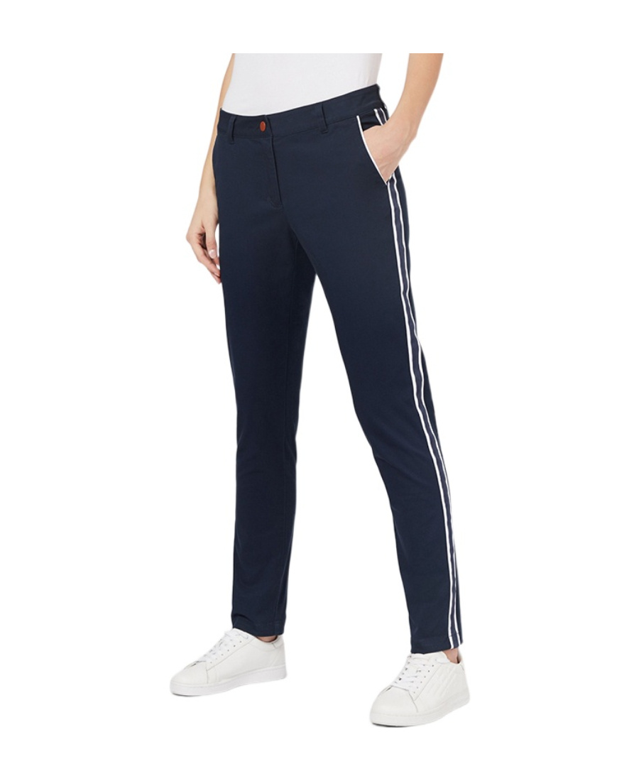 Emporio Armani Slim Casual Pants In Black