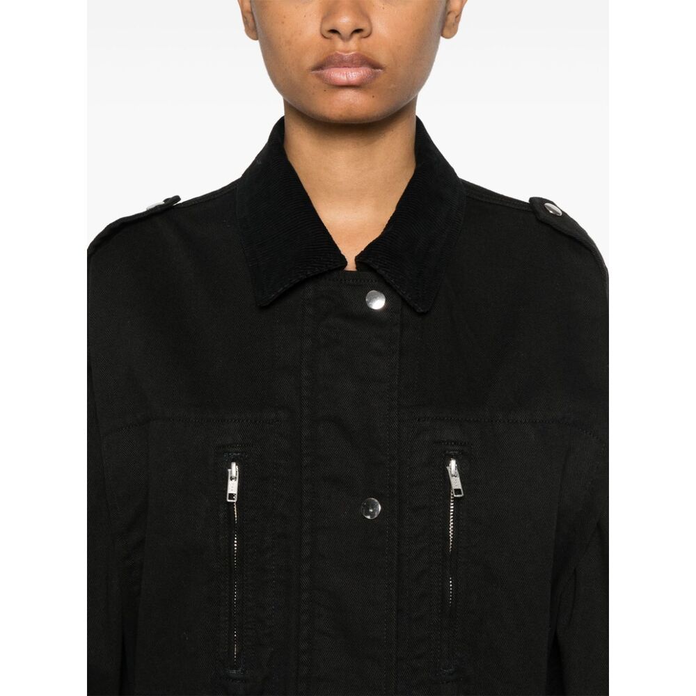 Isabel Marant Étoile 's Denim Jacket In Black