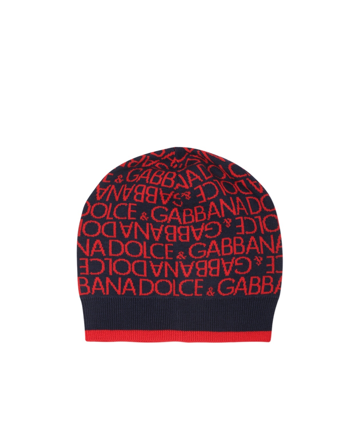 Dolce & Gabbana Knitting Hat In Black