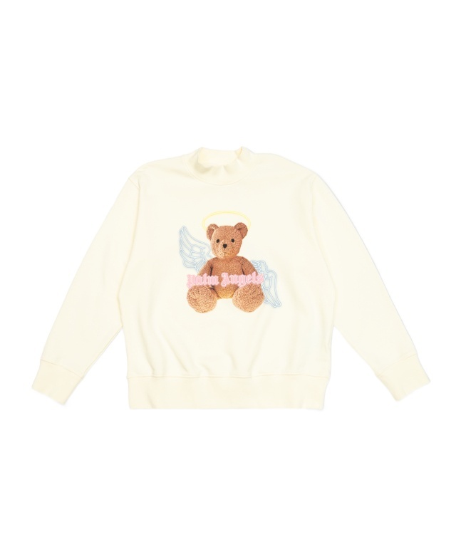 Palm Angels Graphic-print Sweatshirt In White