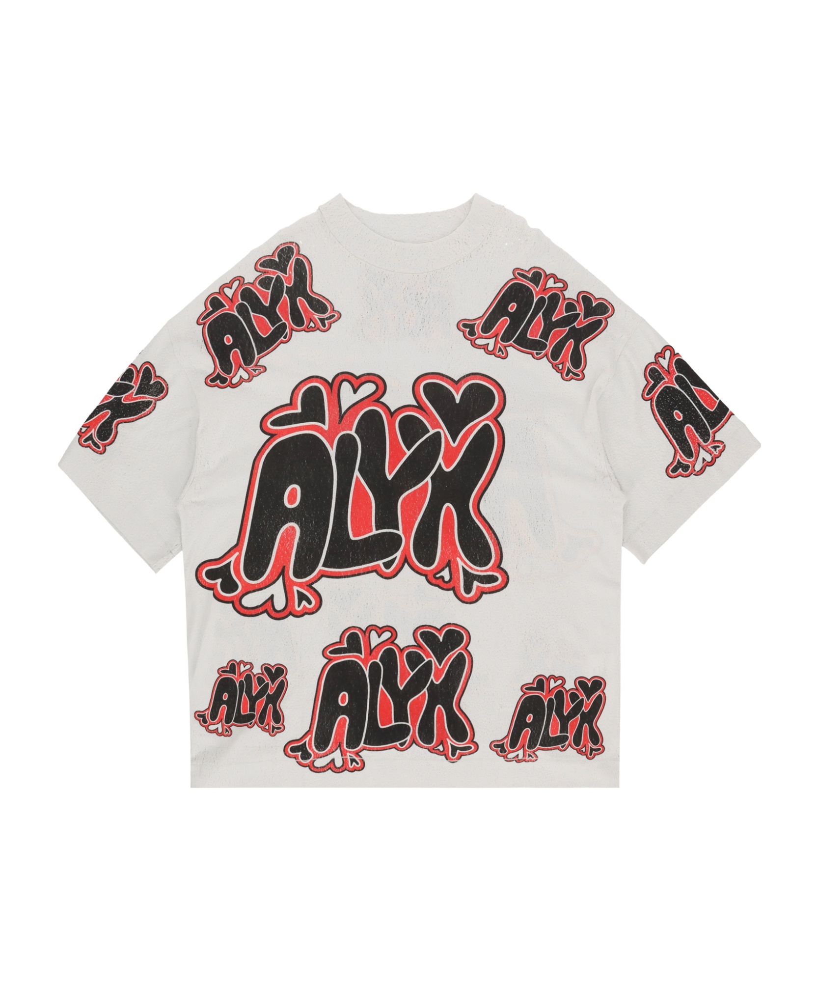 Alyx 1017 9sm Logo Printed Oversize T-shirt In Multicolor