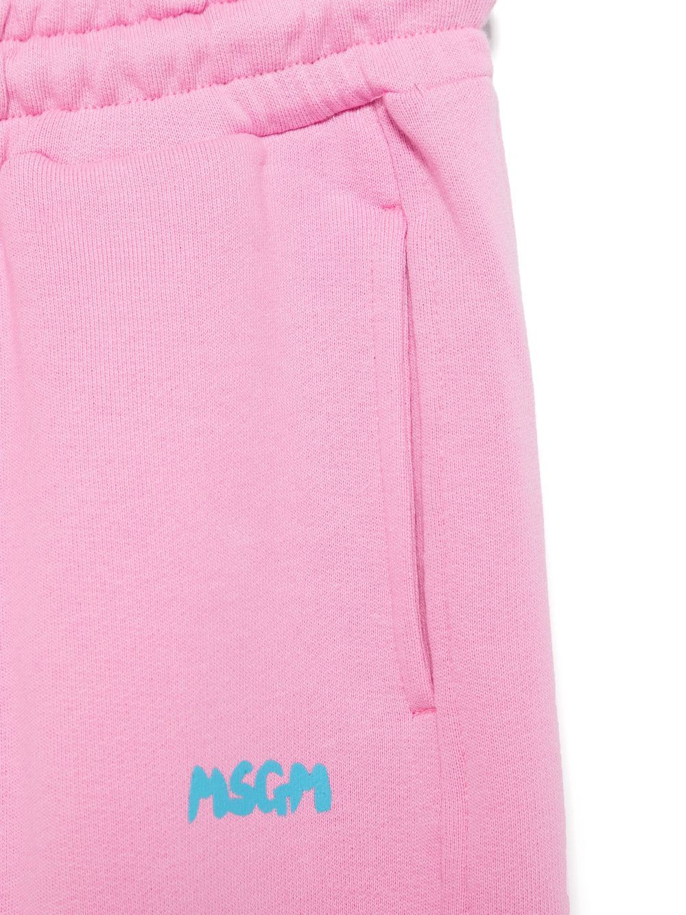 MSGM ELASTIC DRAWCORD WAIST SWEATPANTS