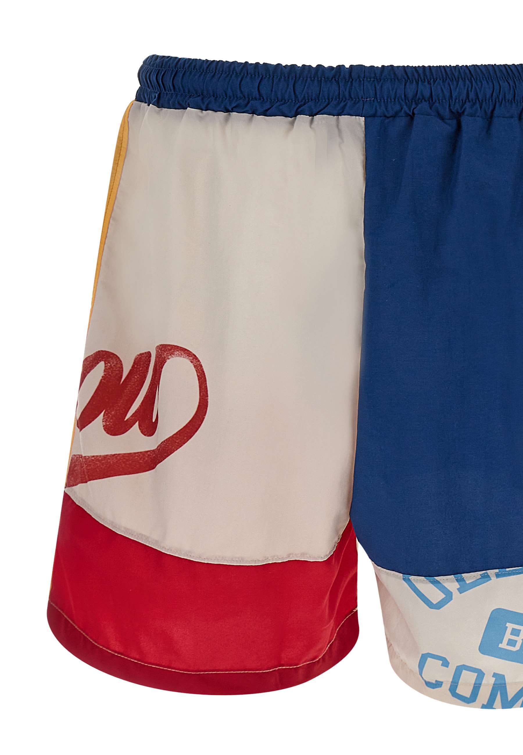Barrow Panelled Colour-block Track Shorts