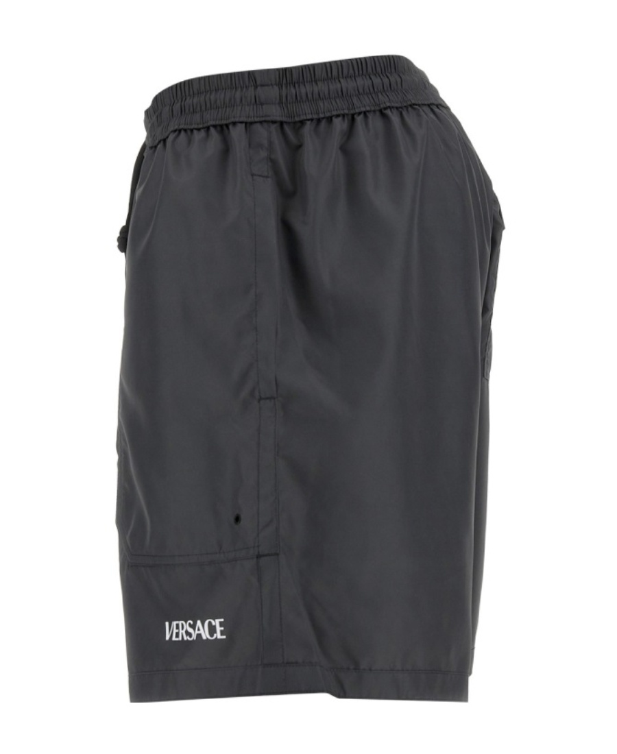 VERSACE VERSACE BAROCCO-PRINTED REVERSIBLE DRAWSTRING SWIM SHORTS