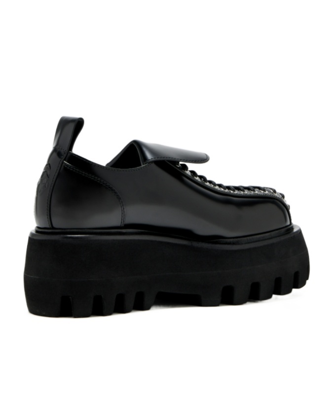 Alexander Mcqueen Sofa Lace-up Sneakers In Black