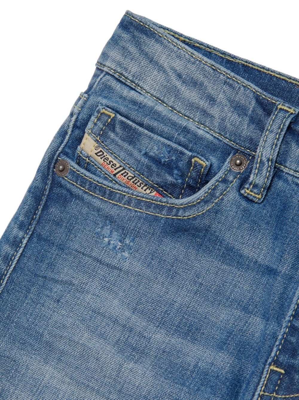 Diesel 1978-j Wide-leg Jeans In Blue