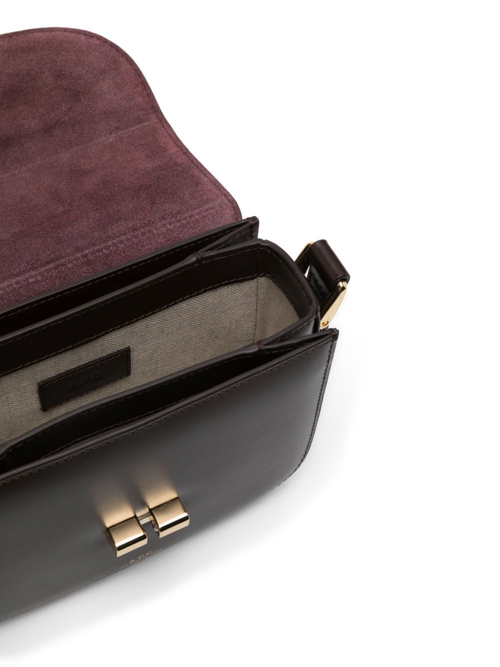 Apc A.p.c. Grace Mini Shoulder Bag In Black