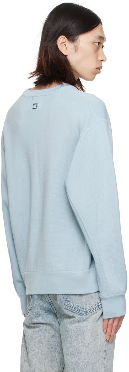 Wooyoungmi Round-necked Wool Sweater In White
