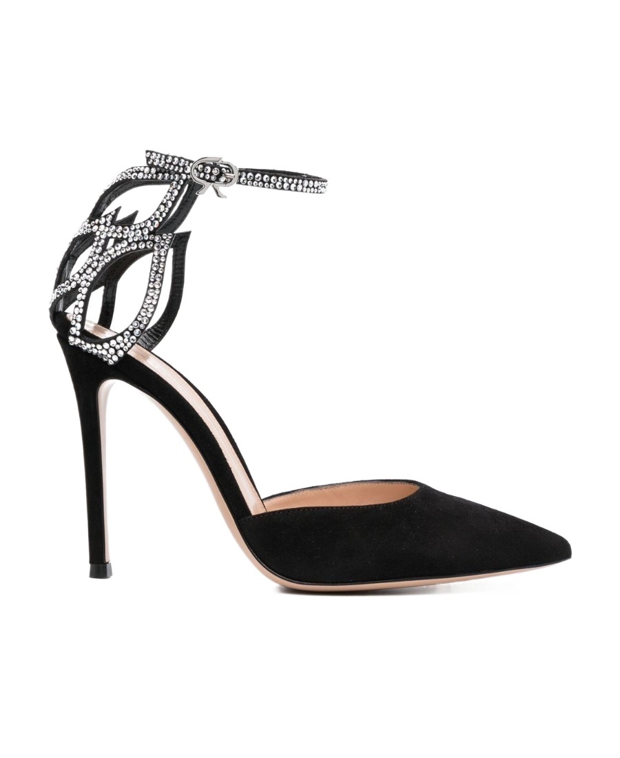 Gianvito Rossi Cusp High-heeled Shoes In Black