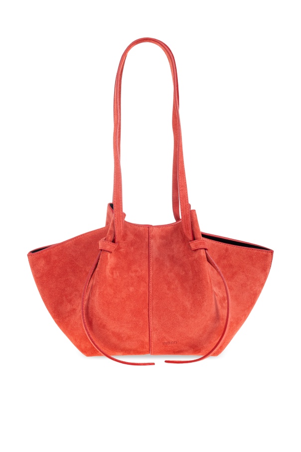 Yuzefi Double Handle Shoulder Bag In Red