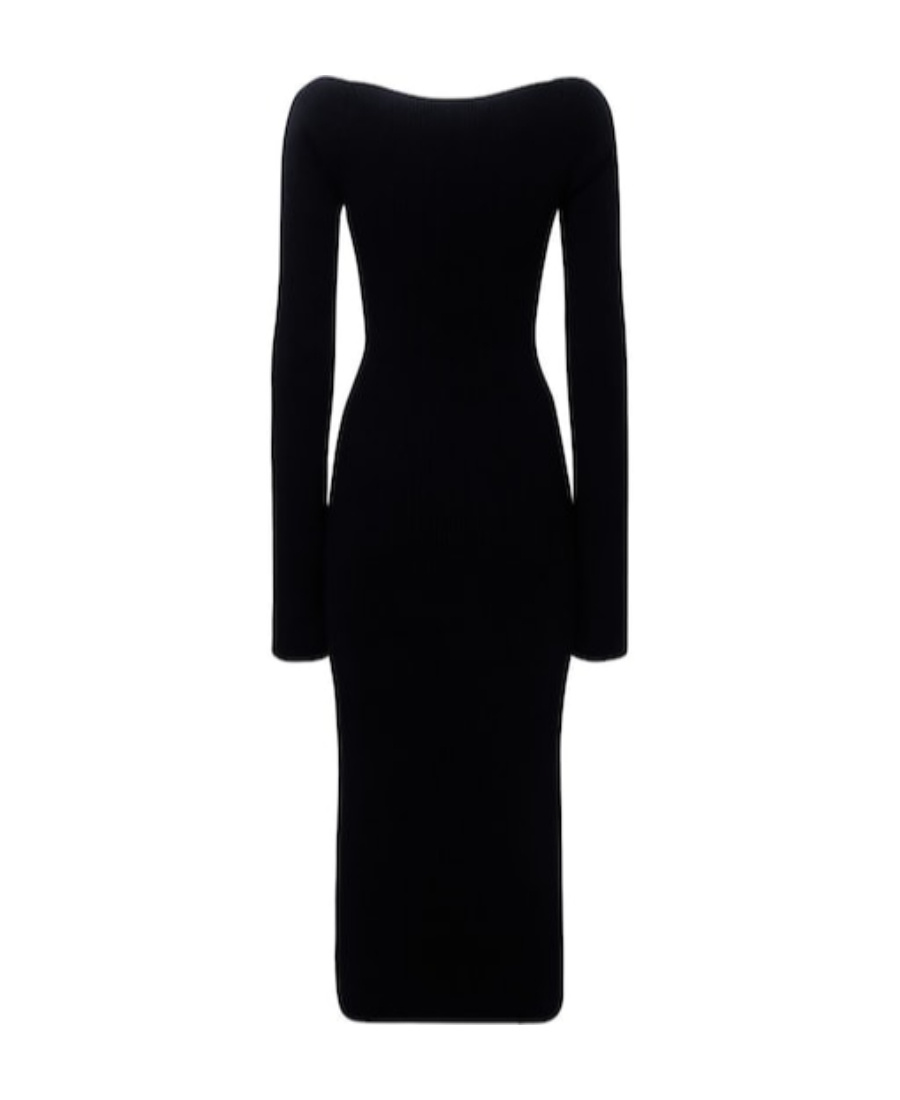 Khaite A Long Dress In A Corset
