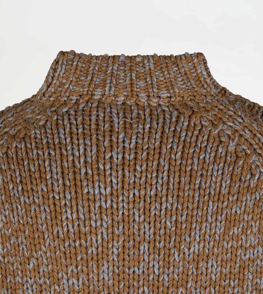 Tod's Cashmere-blend Crewneck Sweater In Brown