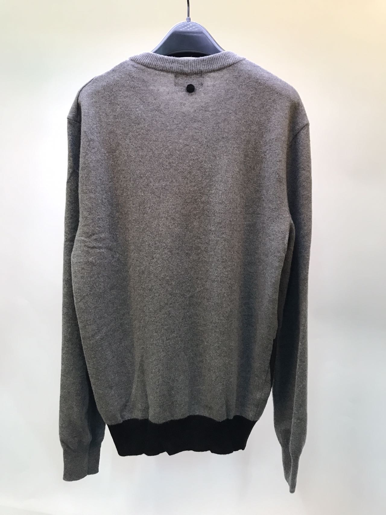 Iceberg Long-sleeved Sweater In Black