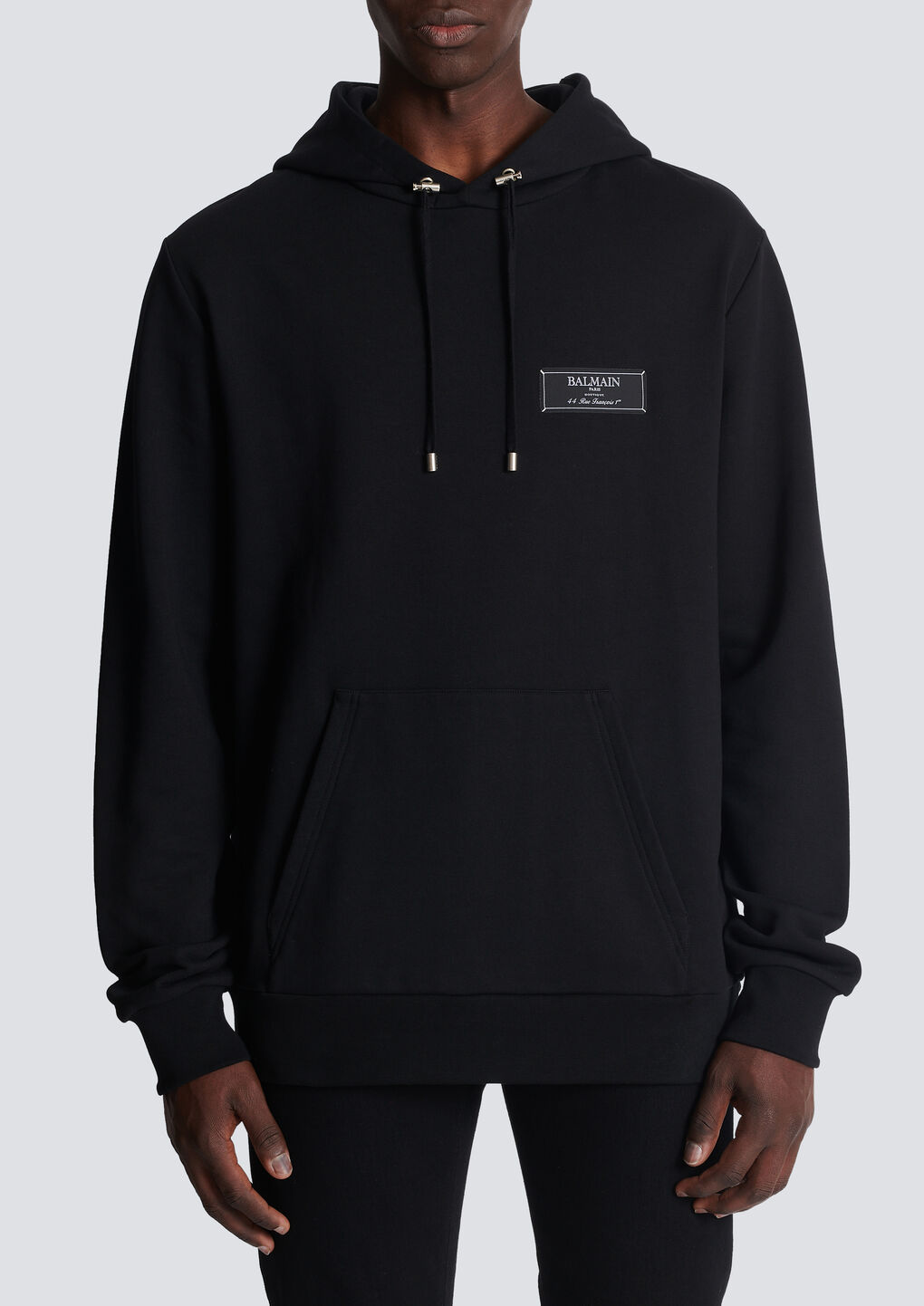 Balmain Capp Sweat. Logo In Black